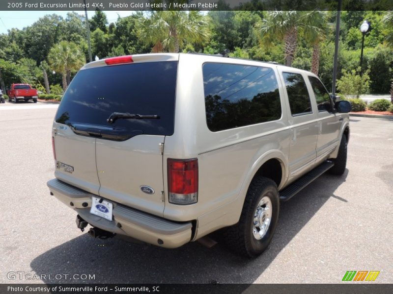 Pueblo Gold Metallic / Medium Pebble 2005 Ford Excursion Limited 4X4