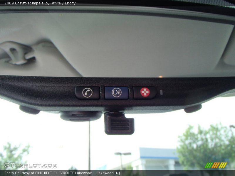 White / Ebony 2009 Chevrolet Impala LS