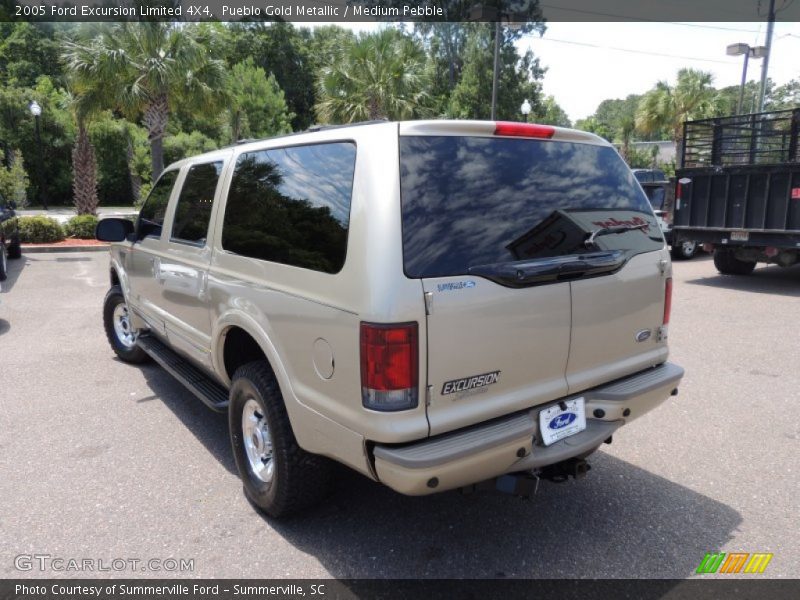 Pueblo Gold Metallic / Medium Pebble 2005 Ford Excursion Limited 4X4
