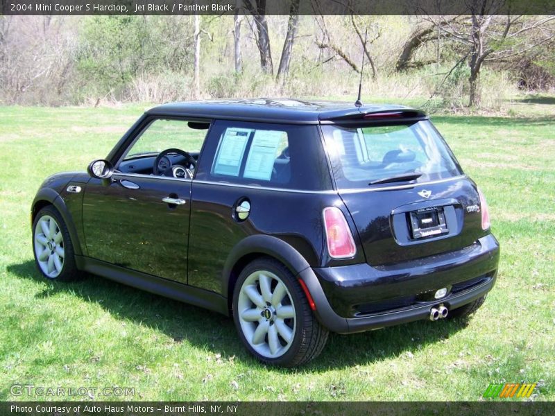 Jet Black / Panther Black 2004 Mini Cooper S Hardtop