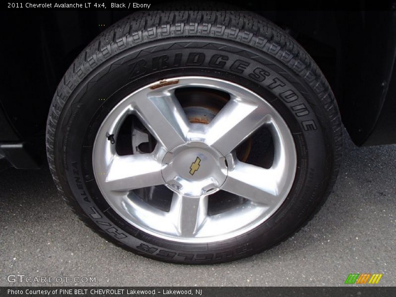Black / Ebony 2011 Chevrolet Avalanche LT 4x4