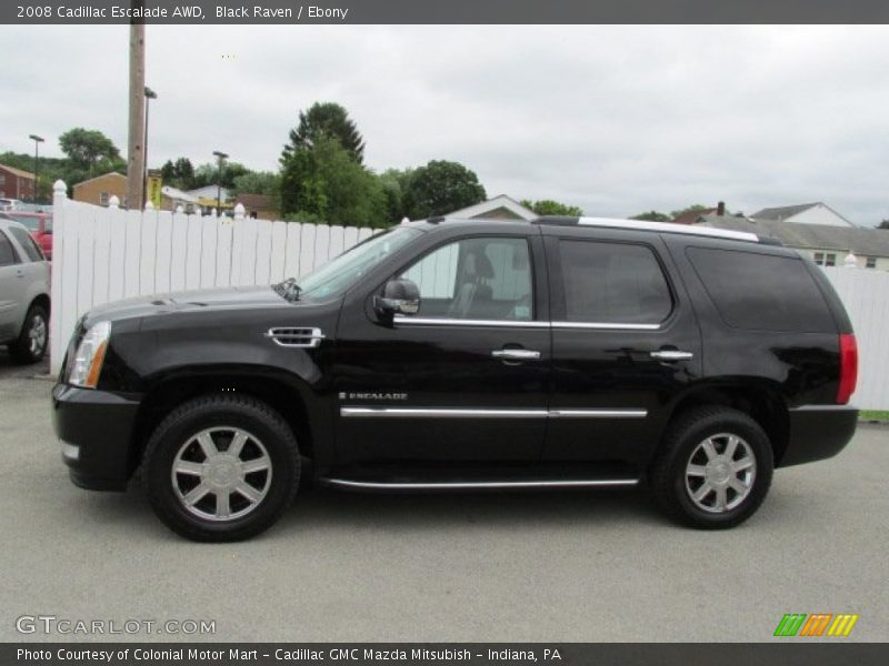 Black Raven / Ebony 2008 Cadillac Escalade AWD