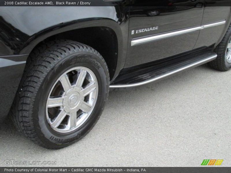 Black Raven / Ebony 2008 Cadillac Escalade AWD