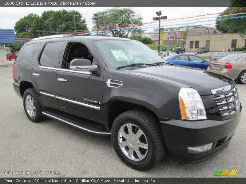 Black Raven / Ebony 2008 Cadillac Escalade AWD