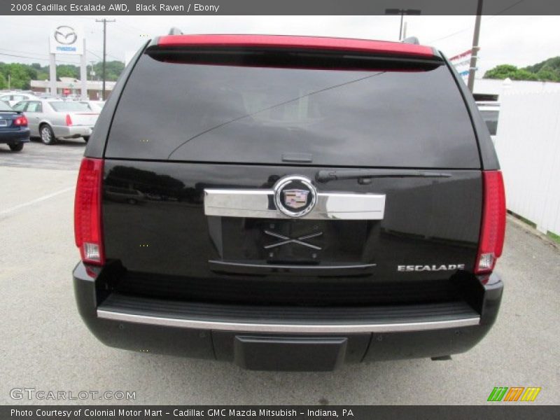 Black Raven / Ebony 2008 Cadillac Escalade AWD