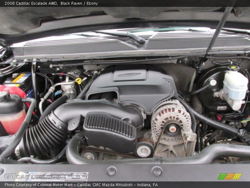 Black Raven / Ebony 2008 Cadillac Escalade AWD