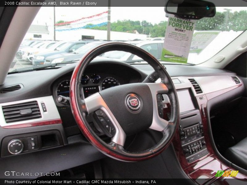 Black Raven / Ebony 2008 Cadillac Escalade AWD