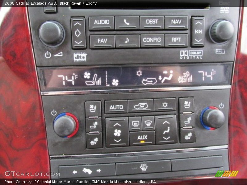 Black Raven / Ebony 2008 Cadillac Escalade AWD