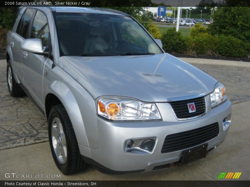 Silver Nickel / Gray 2006 Saturn VUE V6 AWD