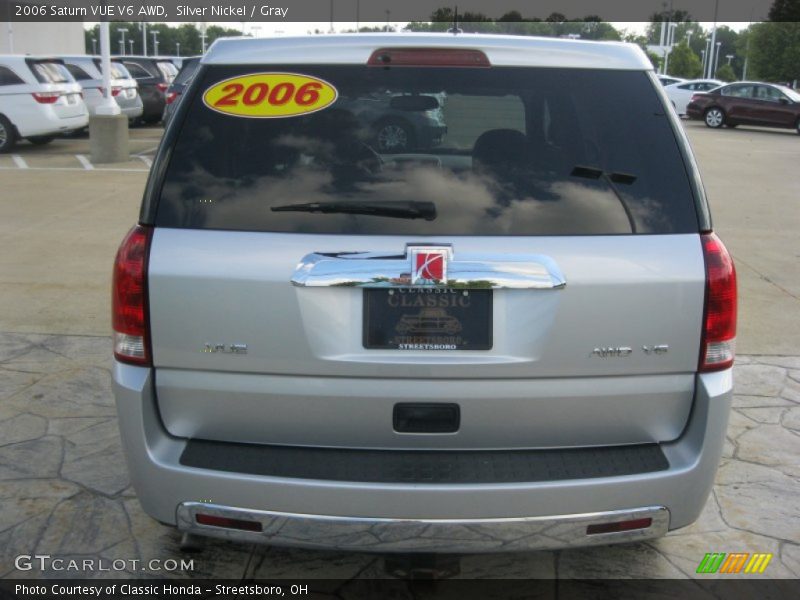 Silver Nickel / Gray 2006 Saturn VUE V6 AWD