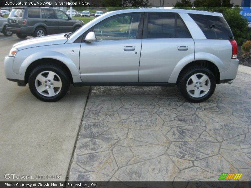 Silver Nickel / Gray 2006 Saturn VUE V6 AWD