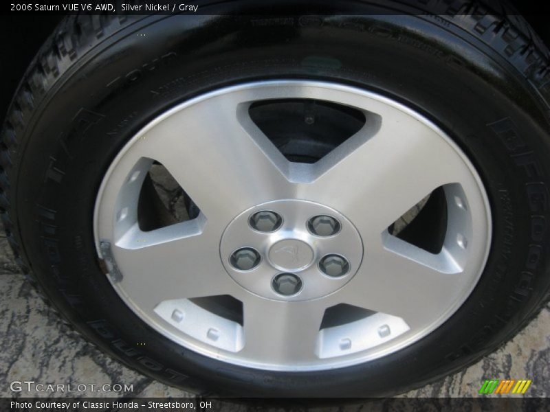 Silver Nickel / Gray 2006 Saturn VUE V6 AWD