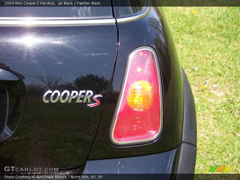 Jet Black / Panther Black 2004 Mini Cooper S Hardtop