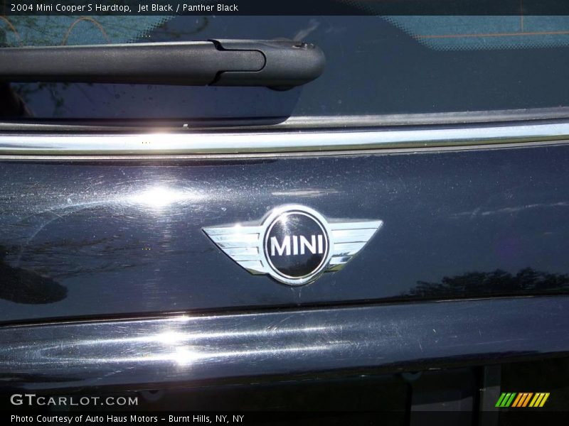 Jet Black / Panther Black 2004 Mini Cooper S Hardtop