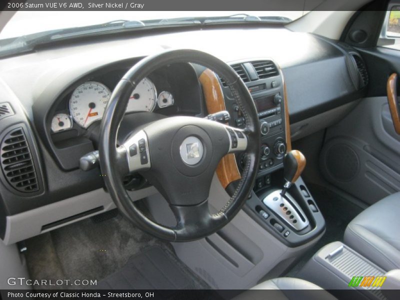 Silver Nickel / Gray 2006 Saturn VUE V6 AWD