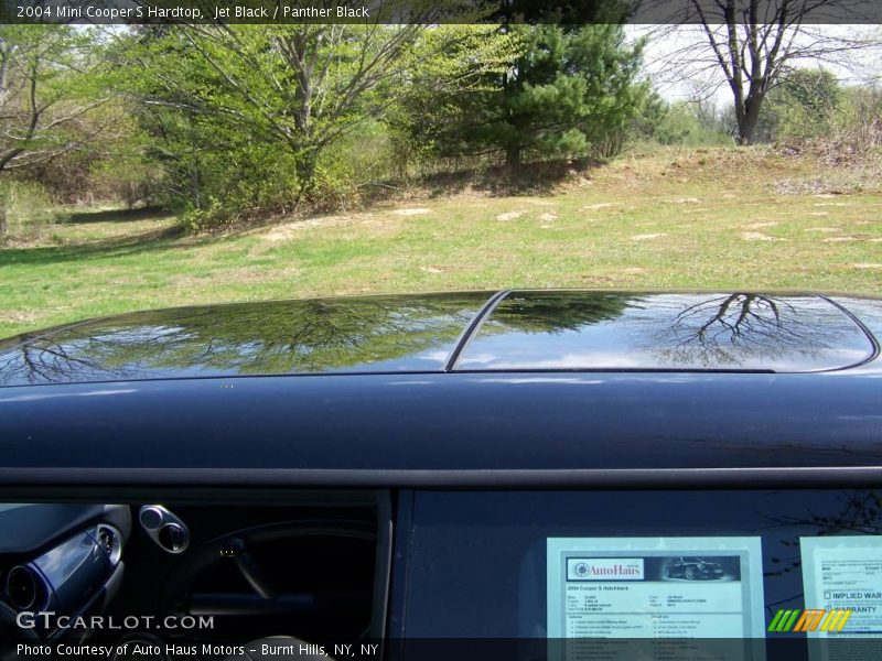 Jet Black / Panther Black 2004 Mini Cooper S Hardtop