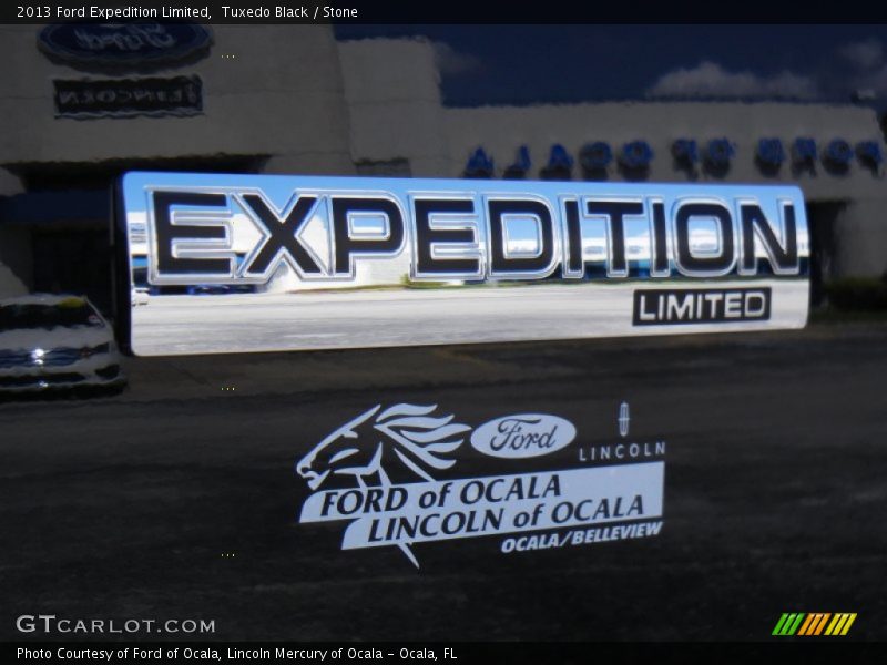 Tuxedo Black / Stone 2013 Ford Expedition Limited