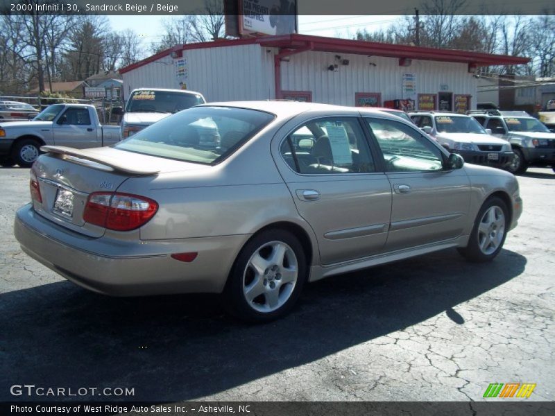 Sandrock Beige / Beige 2000 Infiniti I 30