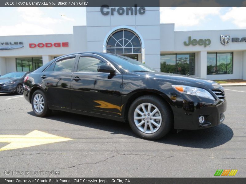 Black / Ash Gray 2010 Toyota Camry XLE V6