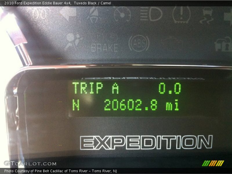 Tuxedo Black / Camel 2010 Ford Expedition Eddie Bauer 4x4
