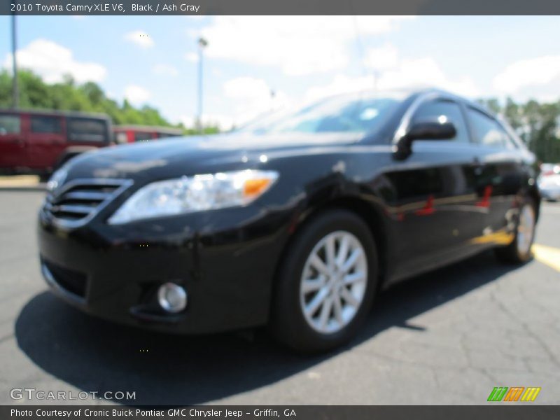 Black / Ash Gray 2010 Toyota Camry XLE V6