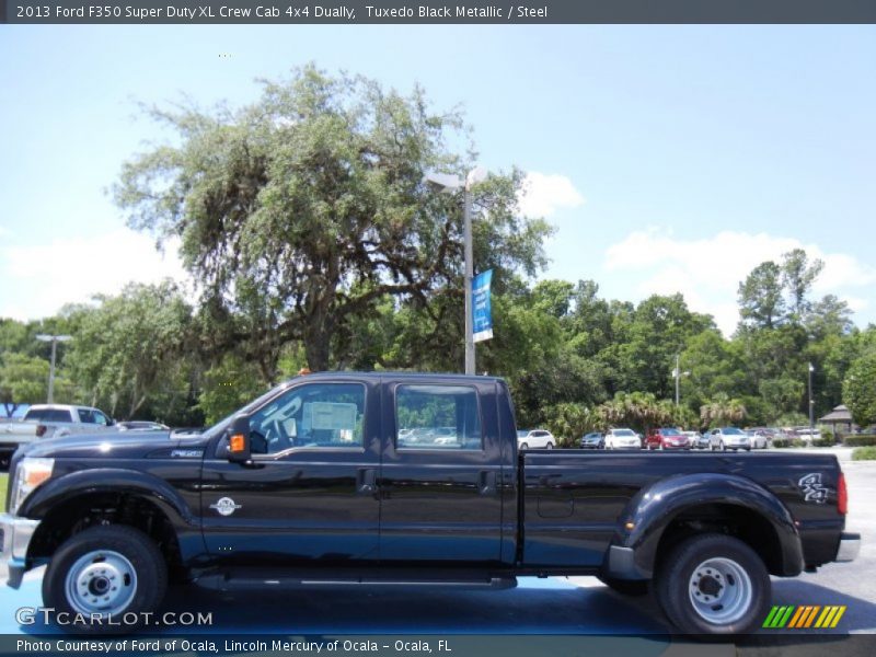  2013 F350 Super Duty XL Crew Cab 4x4 Dually Tuxedo Black Metallic