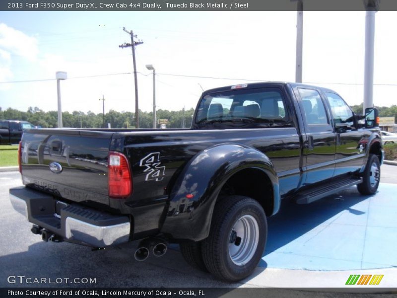  2013 F350 Super Duty XL Crew Cab 4x4 Dually Tuxedo Black Metallic
