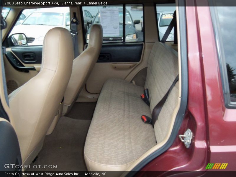 Rear Seat of 2000 Cherokee Sport 4x4