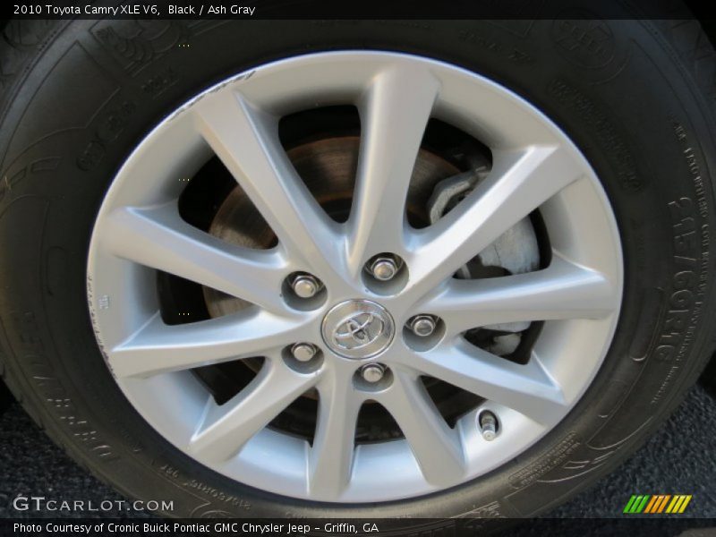Black / Ash Gray 2010 Toyota Camry XLE V6