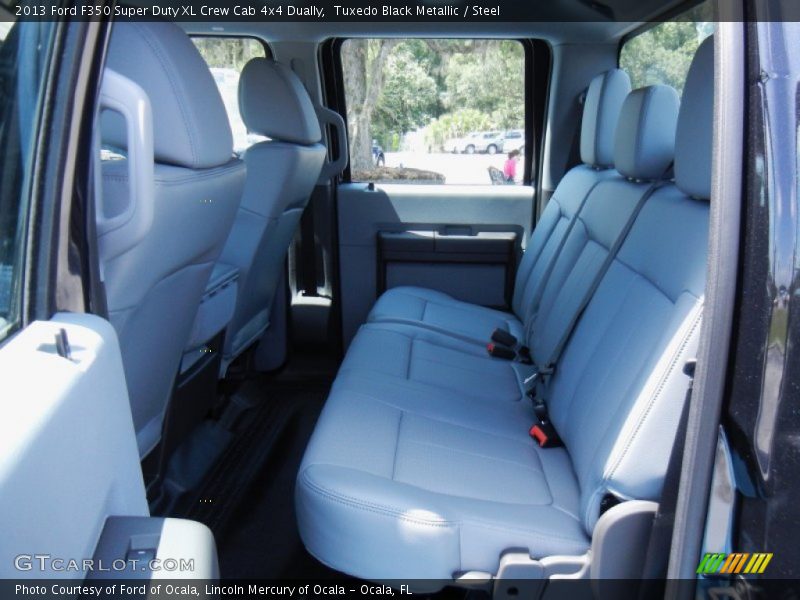 Rear Seat of 2013 F350 Super Duty XL Crew Cab 4x4 Dually