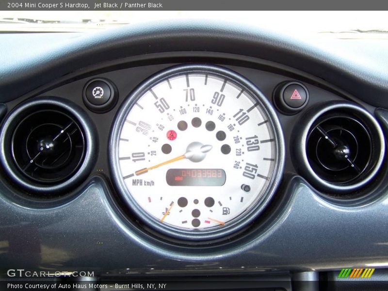 Jet Black / Panther Black 2004 Mini Cooper S Hardtop