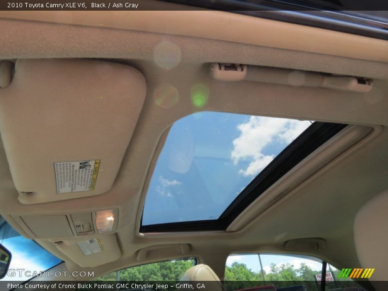 Black / Ash Gray 2010 Toyota Camry XLE V6