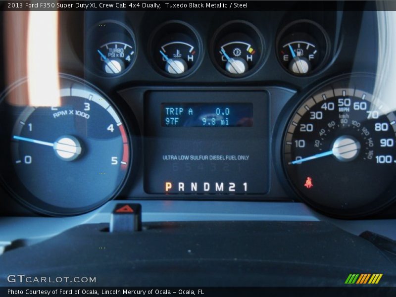  2013 F350 Super Duty XL Crew Cab 4x4 Dually XL Crew Cab 4x4 Dually Gauges