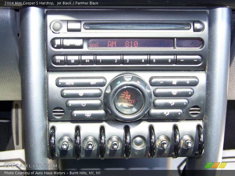 Jet Black / Panther Black 2004 Mini Cooper S Hardtop