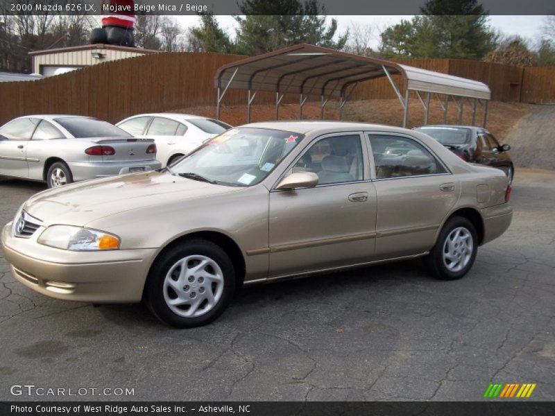 Mojave Beige Mica / Beige 2000 Mazda 626 LX