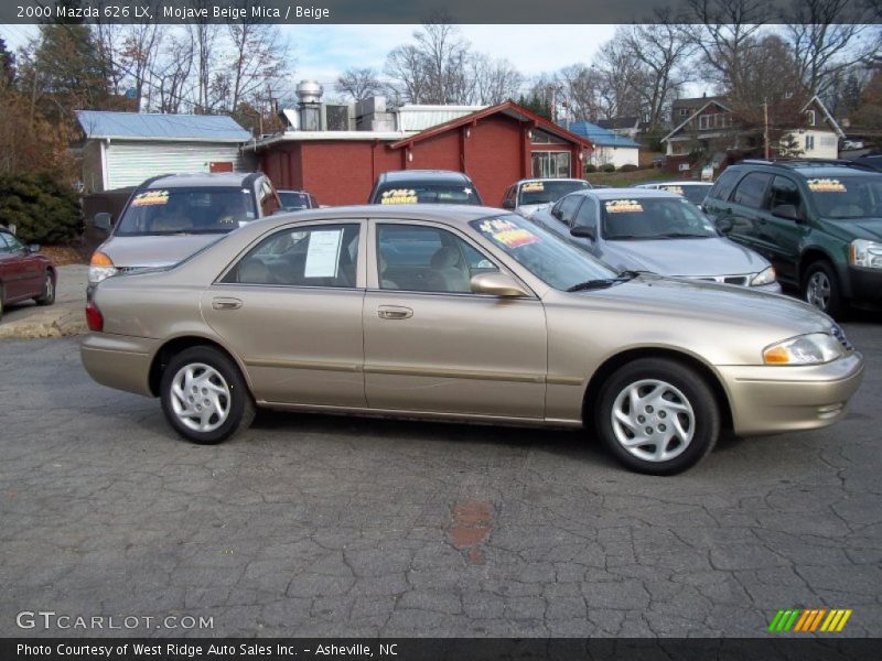 Mojave Beige Mica / Beige 2000 Mazda 626 LX