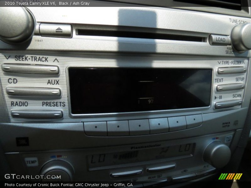 Black / Ash Gray 2010 Toyota Camry XLE V6