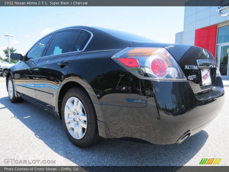 Super Black / Charcoal 2012 Nissan Altima 2.5 S
