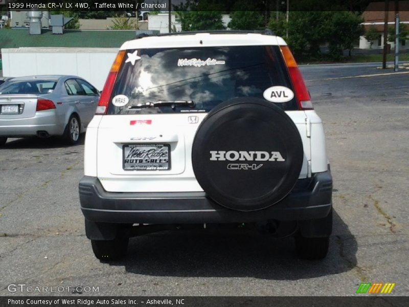 Taffeta White / Charcoal 1999 Honda CR-V LX 4WD