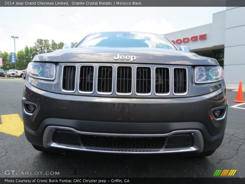 Granite Crystal Metallic / Morocco Black 2014 Jeep Grand Cherokee Limited
