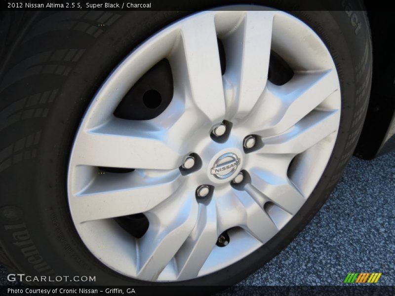 Super Black / Charcoal 2012 Nissan Altima 2.5 S
