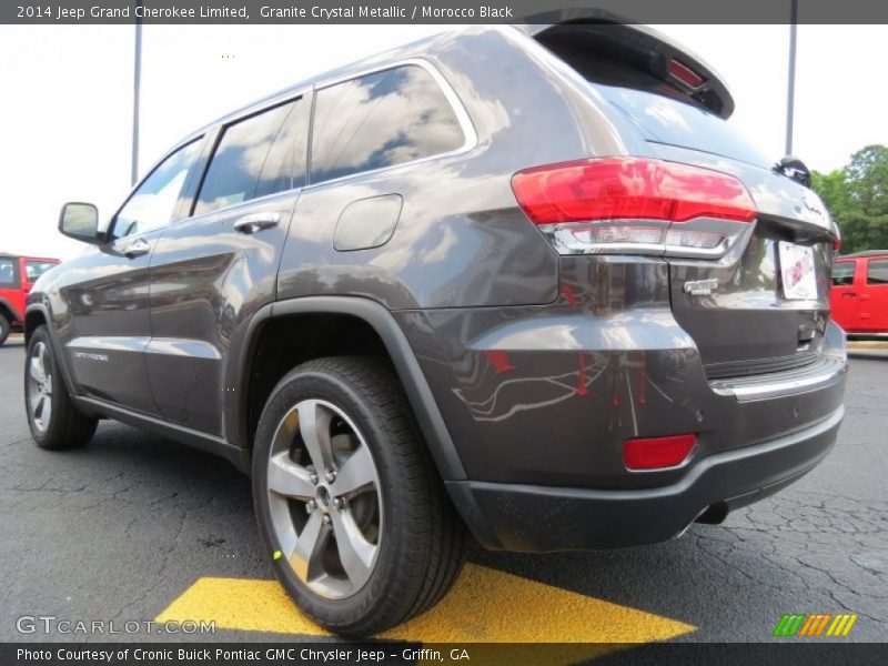 Granite Crystal Metallic / Morocco Black 2014 Jeep Grand Cherokee Limited