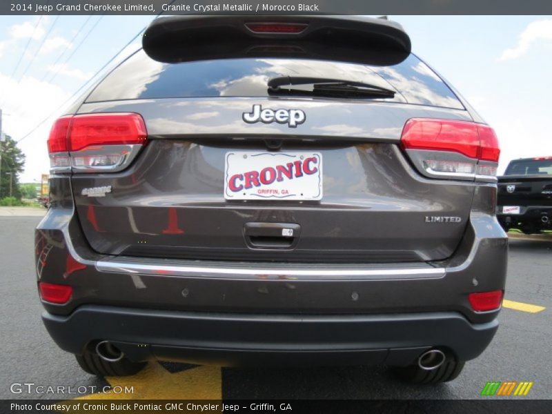 Granite Crystal Metallic / Morocco Black 2014 Jeep Grand Cherokee Limited