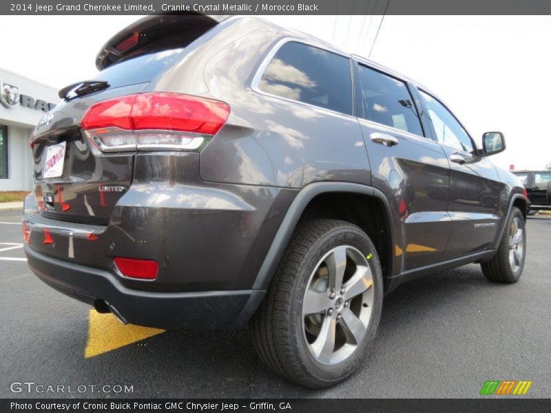 Granite Crystal Metallic / Morocco Black 2014 Jeep Grand Cherokee Limited