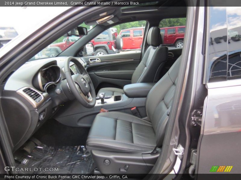 Granite Crystal Metallic / Morocco Black 2014 Jeep Grand Cherokee Limited
