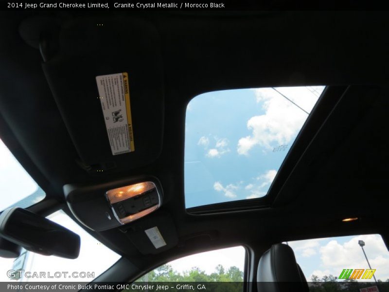 Granite Crystal Metallic / Morocco Black 2014 Jeep Grand Cherokee Limited