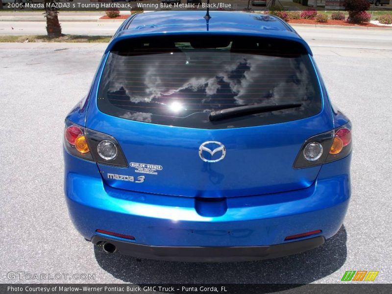 Winning Blue Metallic / Black/Blue 2006 Mazda MAZDA3 s Touring Hatchback