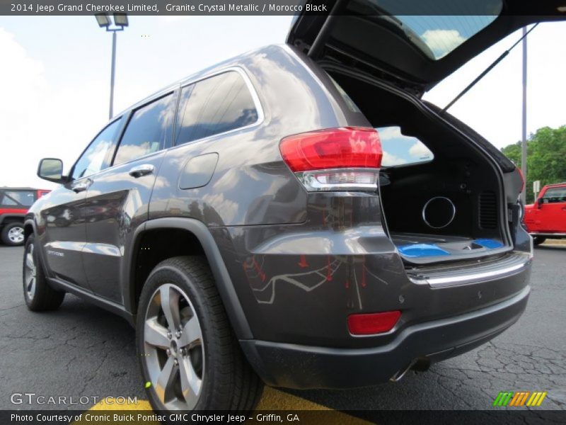 Granite Crystal Metallic / Morocco Black 2014 Jeep Grand Cherokee Limited
