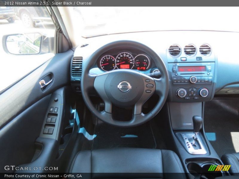 Super Black / Charcoal 2012 Nissan Altima 2.5 S