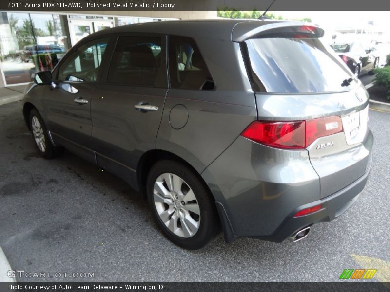 Polished Metal Metallic / Ebony 2011 Acura RDX SH-AWD